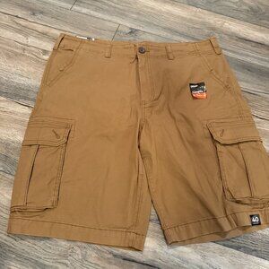 URBAN PIPELINE MENS SUPERFLEX DURABLE TAN SHORTS NEW SIZE 40